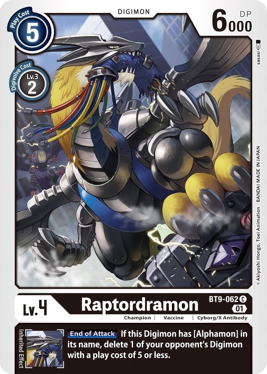 Image for Raptordramon (BT09) (9062)