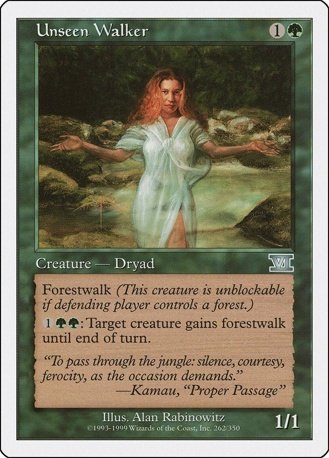 Image for Unseen Walker (Classic Sixth Edition) (262) - Magic: The Gathering