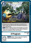 Image for X Program (BT09_PR) (BT9-110 U) - Digimon Card Game