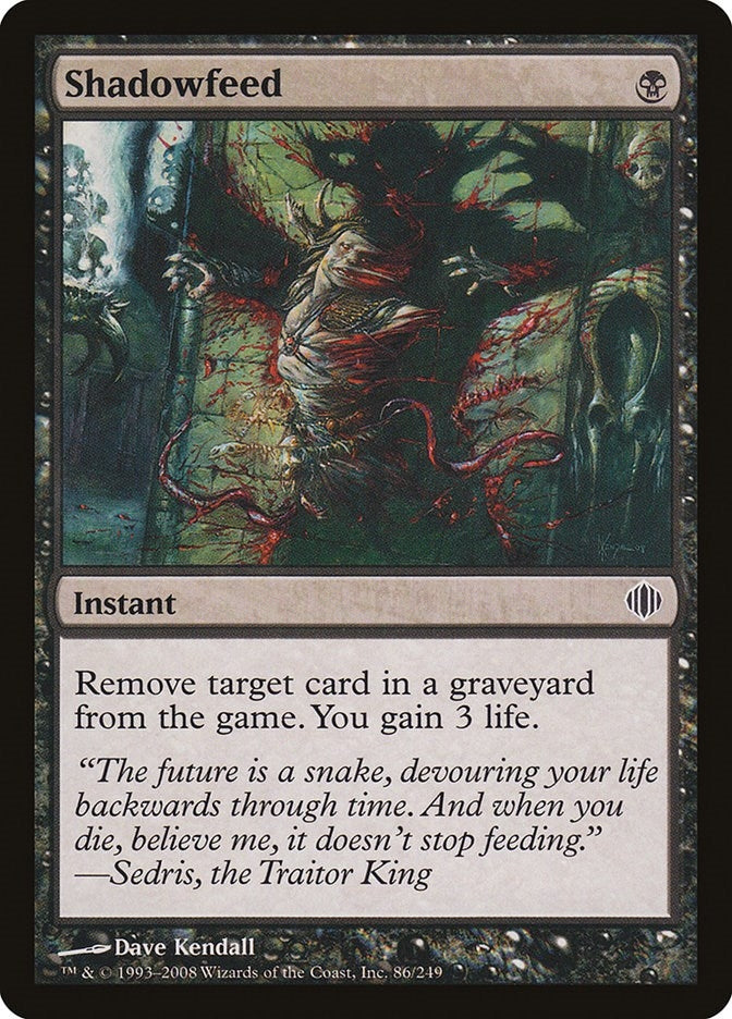 Image for Shadowfeed (Shards of Alara) (86) - Magic: The Gathering