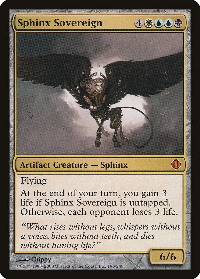 Image for Sphinx Sovereign (Shards of Alara) (196) - Magic: The Gathering