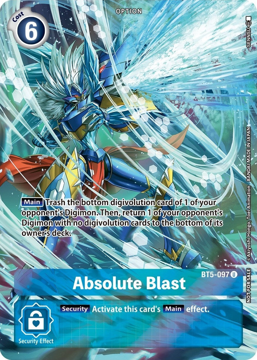 Image for Absolute Blast (Summer 2022 Dash Pack) (BT05) (5097)