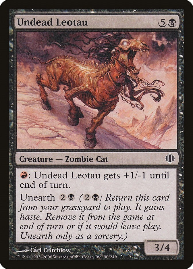 Image for Undead Leotau (Shards of Alara) (90) - Magic: The Gathering