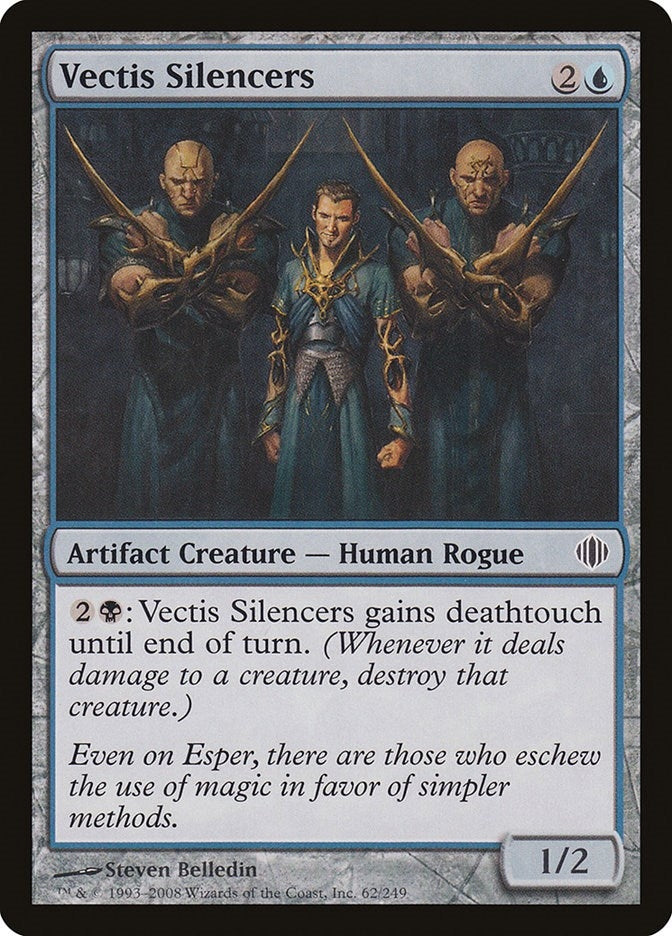 Image for Vectis Silencers (Shards of Alara) (62) - Magic: The Gathering