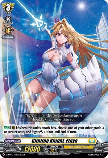 Image for Glinting Knight, Etgya (D Promo Cards) (D-PR/070EN) - Cardfight Vanguard