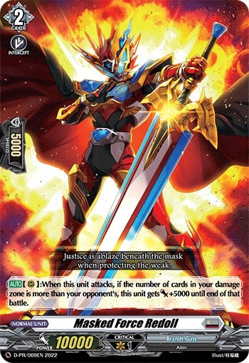 Image for Masked Force Redoll (D Promo Cards) (D-PR/069EN) - Cardfight Vanguard