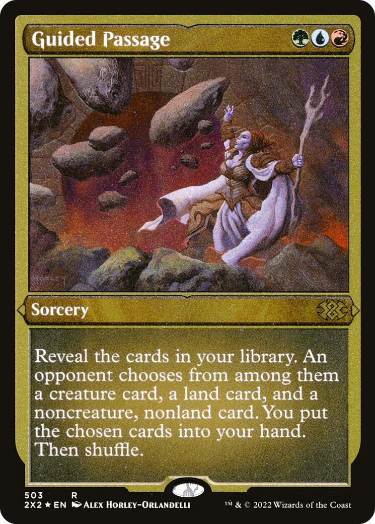 Image for Guided Passage (Foil Etched) (Double Masters 2022) (503) - Magic: The Gathering