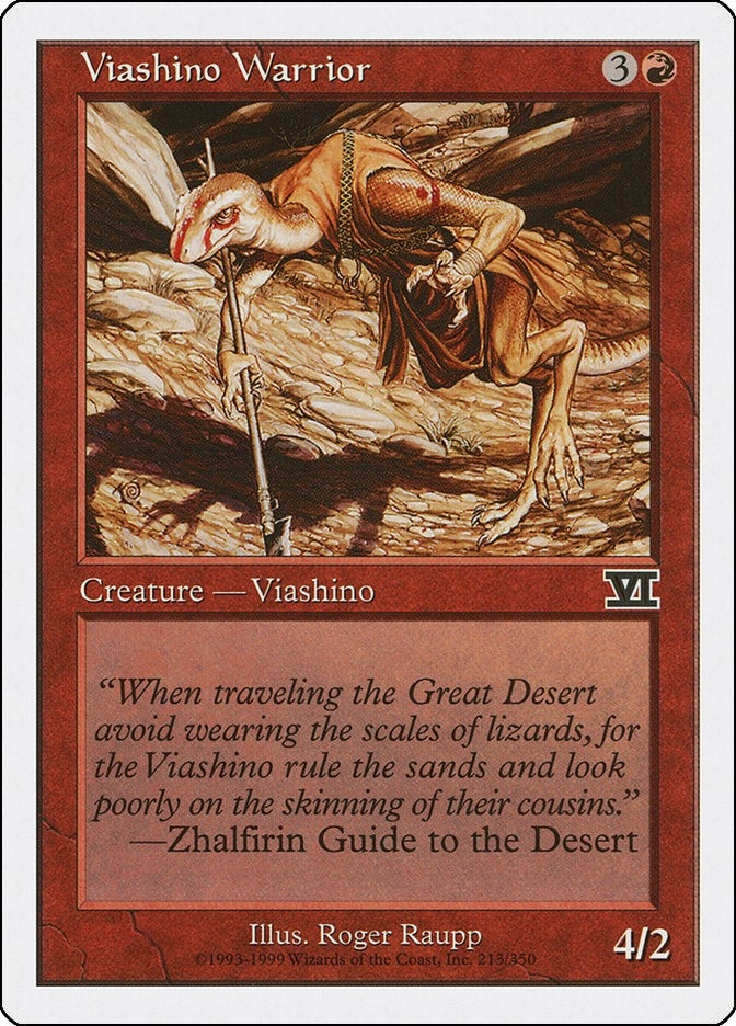 Image for Viashino Warrior (Classic Sixth Edition) (213) - Magic: The Gathering