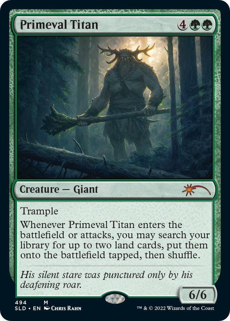 Image for Primeval Titan (494) (Secret Lair Drop Series) (494) - Magic: The Gathering