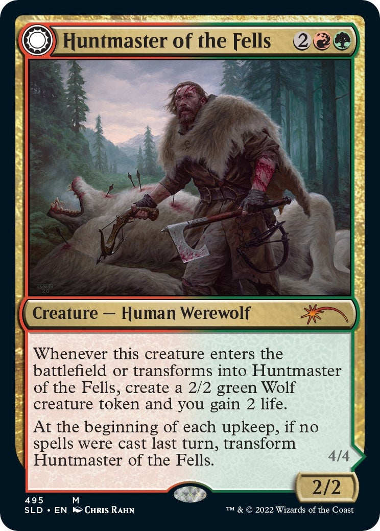 Image for Huntmaster of the Fells (Secret Lair Drop Series) (495) - Magic: The Gathering