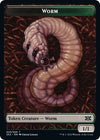 Image for Worm // Aven Initiate Double-Sided Token (Double Masters 2022) (20 // 4) - Magic: The Gathering