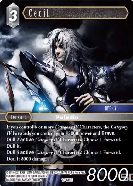 Image for Cecil (Rebellion's Call) (17-139S) - Final Fantasy TCG