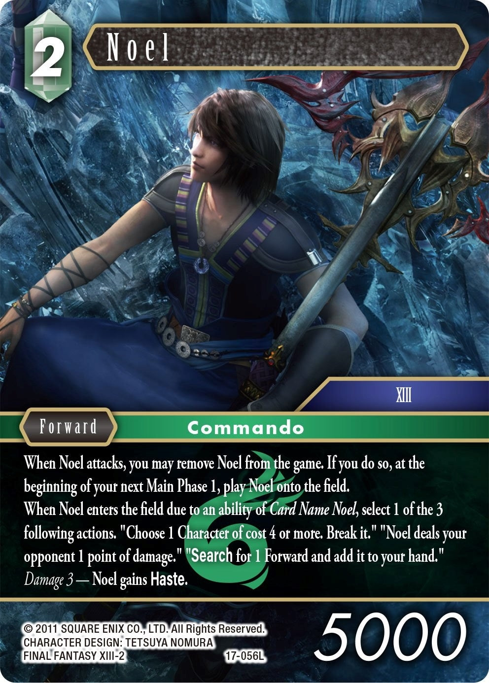 Image for Noel (Rebellion's Call) (17-056L) - Final Fantasy TCG