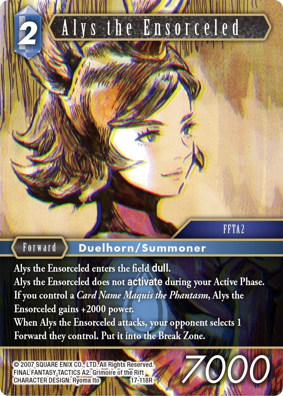 Image for Alys the Ensorceled (Rebellion's Call) (17-118R) - Final Fantasy TCG