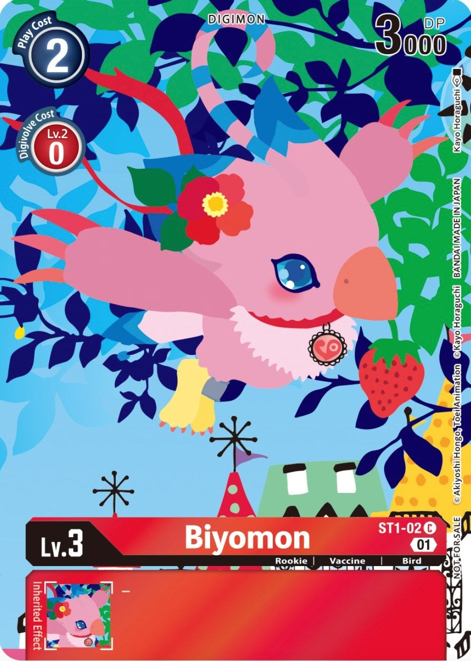 Image for Biyomon (Tamer's Card Set 2 Floral Fun) (ST1-02 C) [Starter Deck 01: Gaia Red]