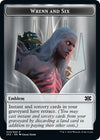 Image for Emblem - Wrenn and Six // Spirit (008) Double-Sided Token (Double Masters 2022) (24 // 8) - Magic: The Gathering