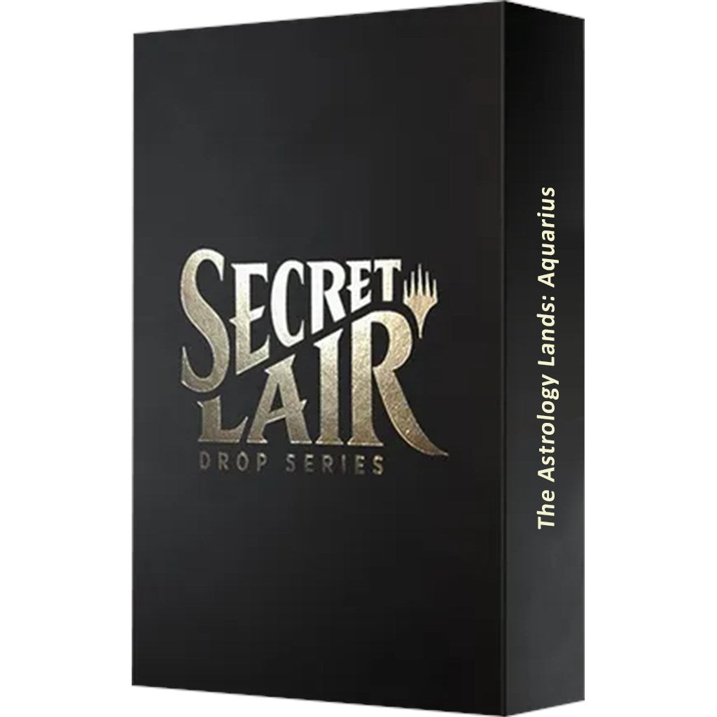 Image for Secret Lair Drop: Astrology Lands (Aquarius) - Non-Foil Edition - Magic: The Gathering