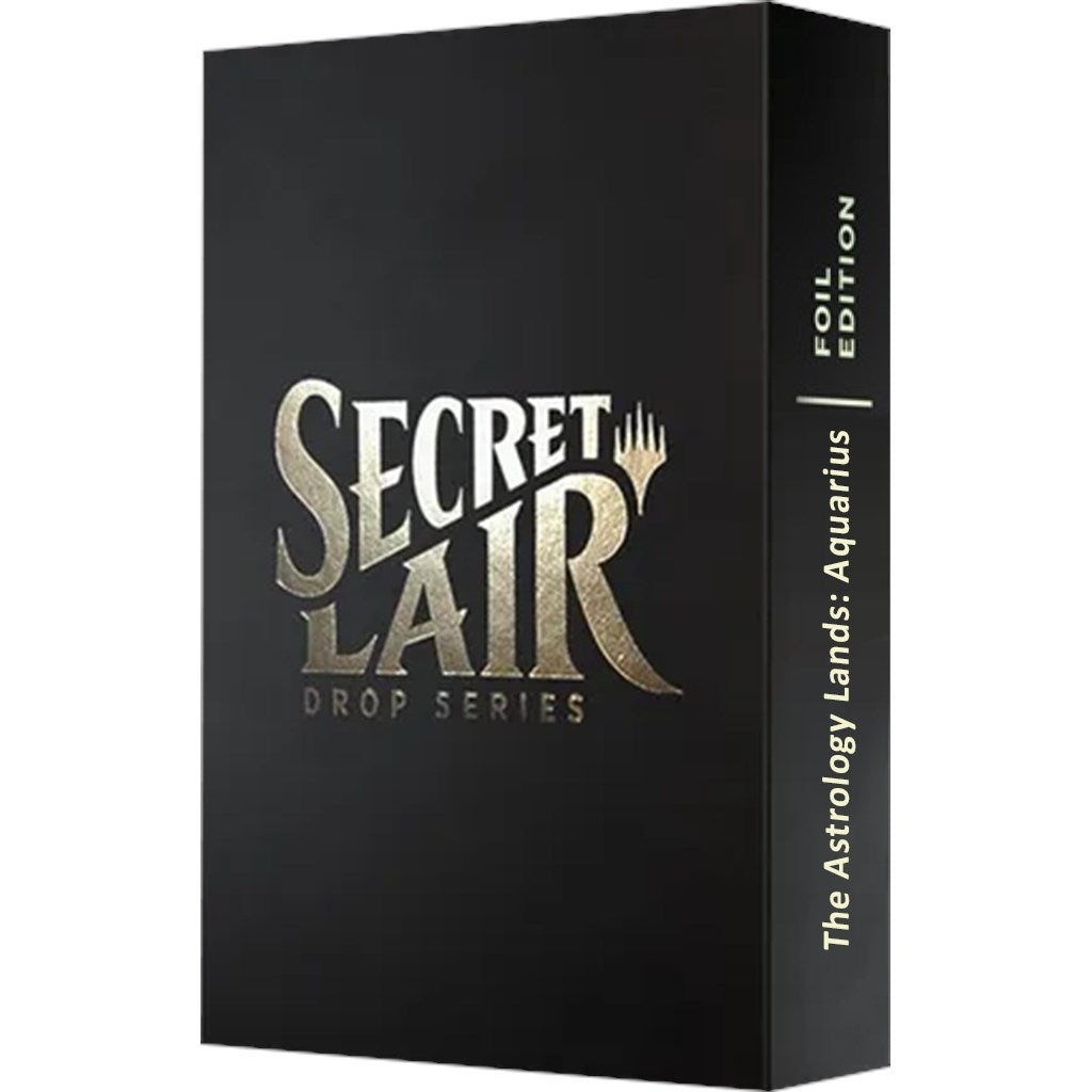 Image for Secret Lair Drop: Astrology Lands (Aquarius) - Traditional Foil Edition - Magic: The Gathering