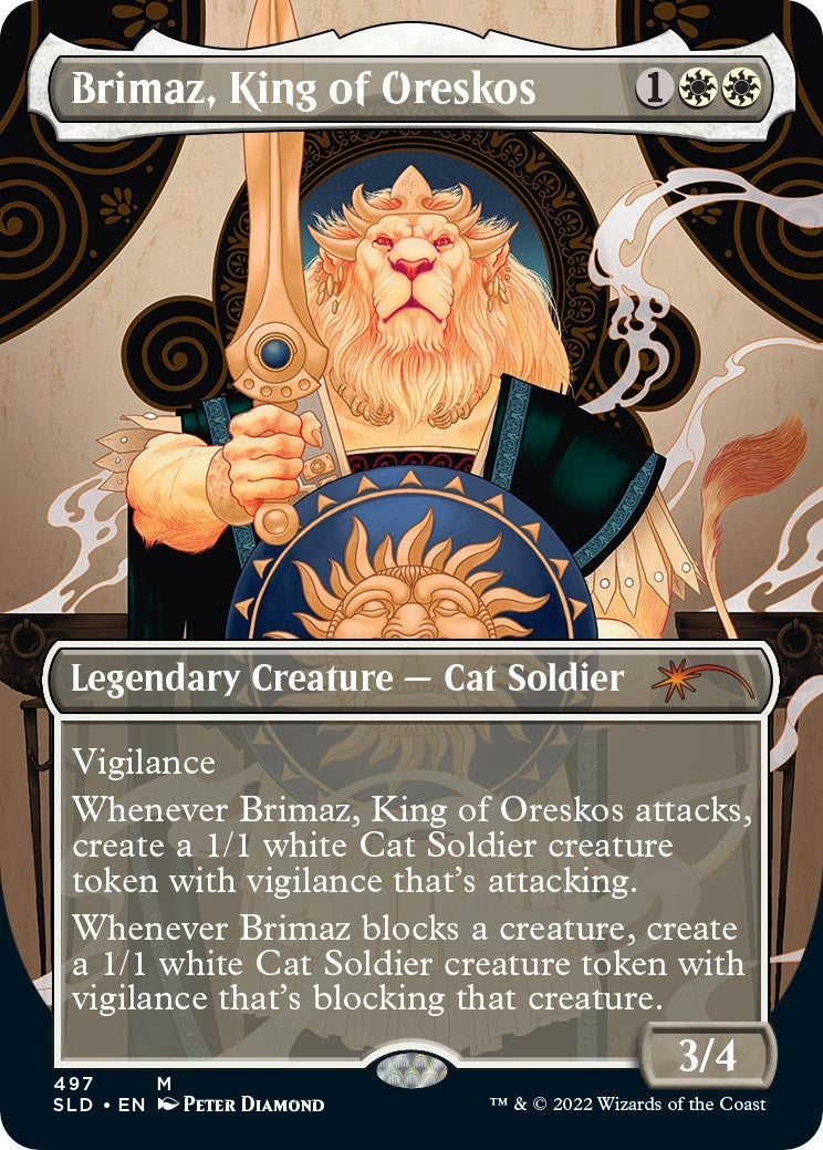 Image for Brimaz, King of Oreskos (Secret Lair Drop Series) (497) - Magic: The Gathering