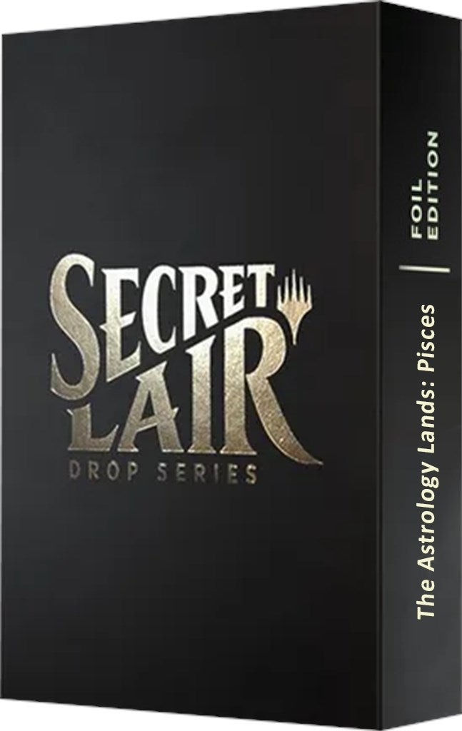 Image for Secret Lair: Astrology Lands (Pisces) - Traditional Foil Edition - Magic: The Gathering
