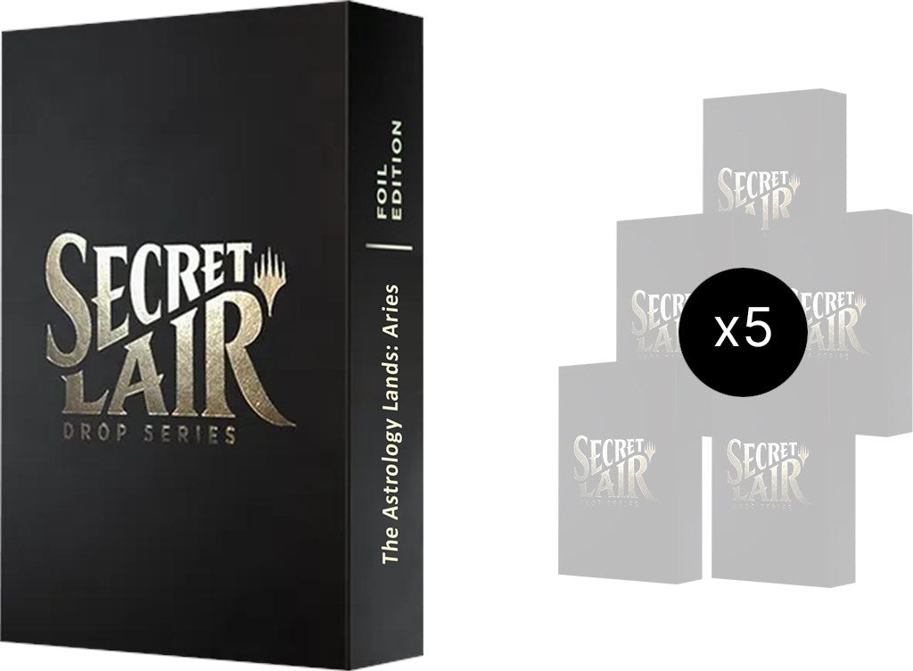 Image for Secret Lair: Astrology Lands (Aries) Bundle - Traditional Foil Edition - Magic: The Gathering