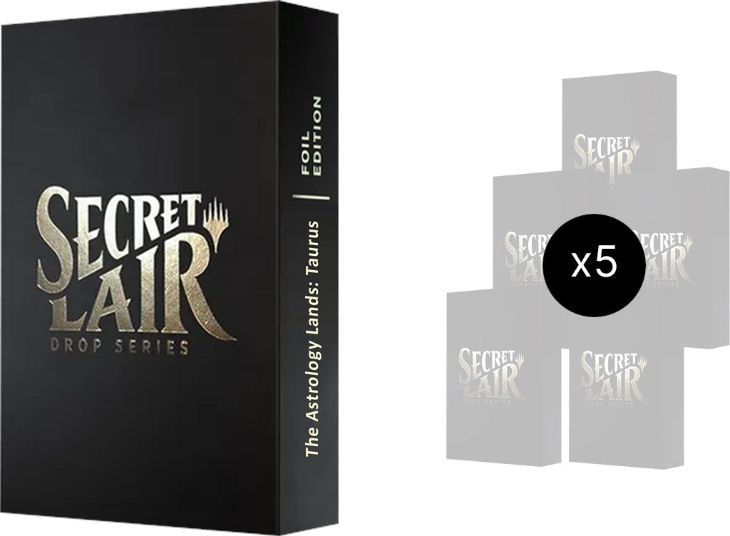 Image for Secret Lair: Astrology Lands (Taurus) Bundle - Traditional Foil Edition - Magic: The Gathering