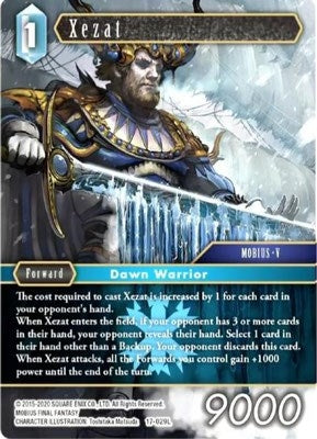 Image for Xezat (Rebellion's Call) (17-029L) - Final Fantasy TCG