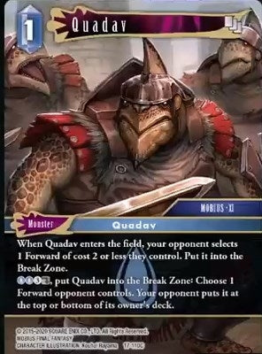 Image for Quadav (Rebellion's Call) (17-110C) - Final Fantasy TCG