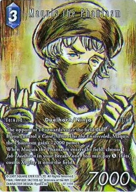 Image for Maquis the Phantasm (Full Art) (Rebellion's Call) (17-115R) - Final Fantasy TCG
