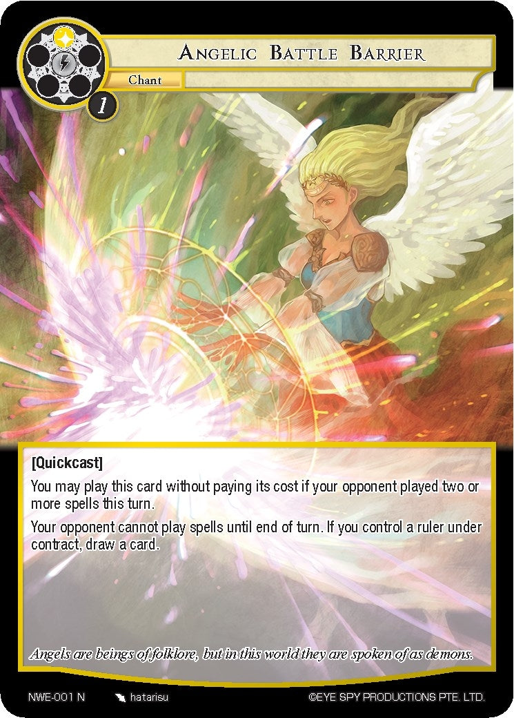 Image for Angelic Battle Barrier (A New World Emerges) (NWE-001 N) - Force of Will