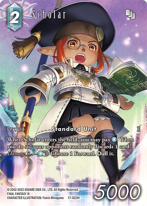 Image for Scholar (Full Art) (Rebellion's Call) (17-023H) - Final Fantasy TCG