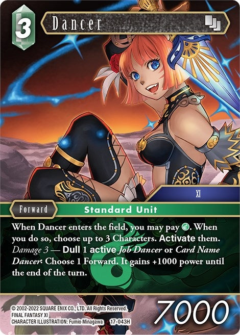 Image for Dancer (Rebellion's Call) (17-043H) - Final Fantasy TCG