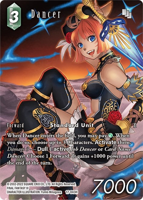 Image for Dancer (Full Art) (Rebellion's Call) (17-043H) - Final Fantasy TCG