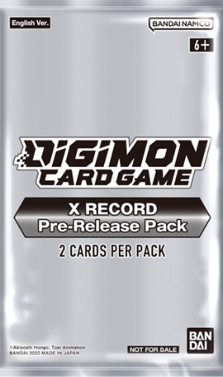 Image for X Record Pre-Release Pack - Digimon Card Game