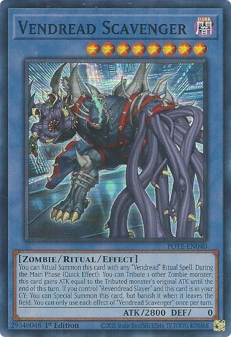 Image for Vendread Scavenger (Power of the Elements) (POTE-EN040) - YuGiOh