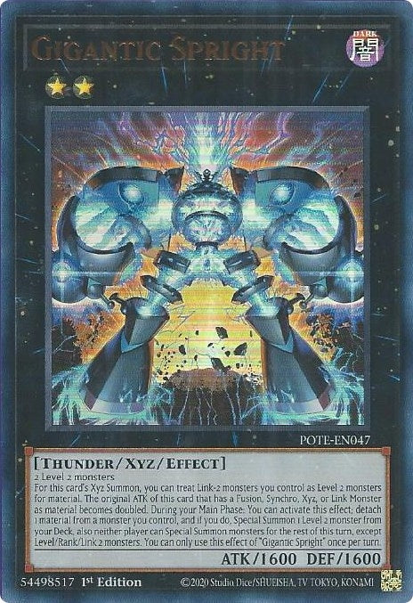 Image for Gigantic Spright (Power of the Elements) (POTE-EN047) - YuGiOh