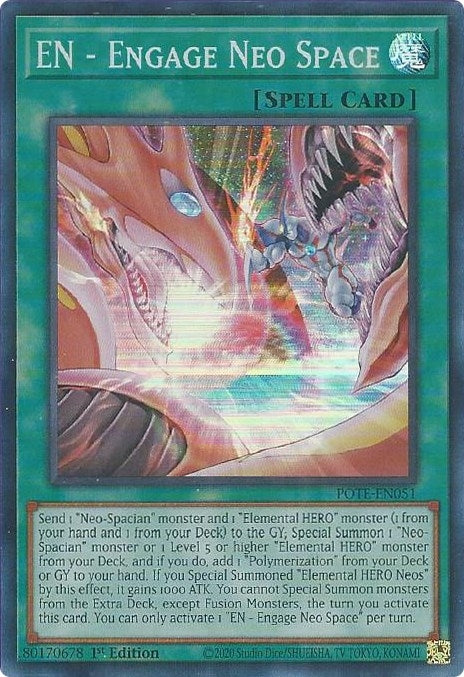Image for EN - Engage Neo Space (Power of the Elements) (POTE-EN051) - YuGiOh