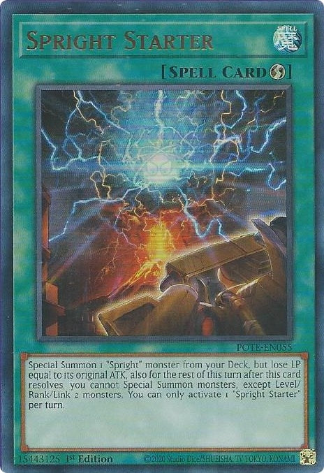 Image for Spright Starter (Power of the Elements) (POTE-EN055) - YuGiOh