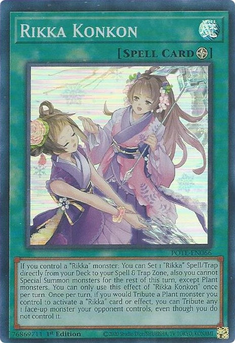 Image for Rikka Konkon (Power of the Elements) (POTE-EN066) - YuGiOh