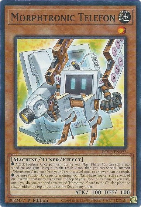 Image for Morphtronic Telefon (Power of the Elements) (POTE-EN093) - YuGiOh