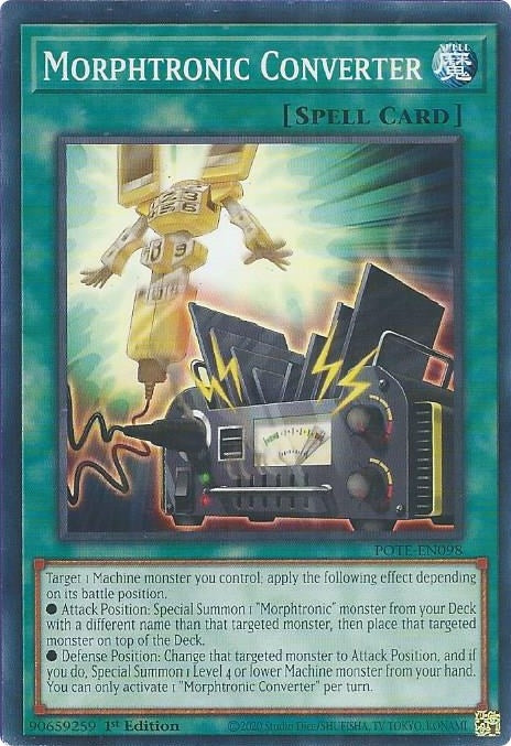 Image for Morphtronic Converter (Power of the Elements) (POTE-EN098) - YuGiOh
