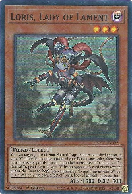 Image for Loris, Lady of Lament (Power of the Elements) (POTE-EN092) - YuGiOh