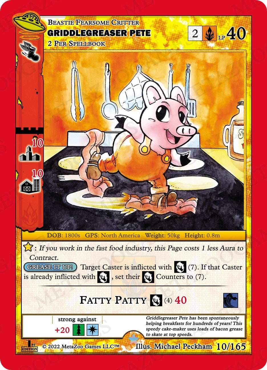 Image for Griddlegreaser Pete (UFO: First Edition) (010/165) - MetaZoo