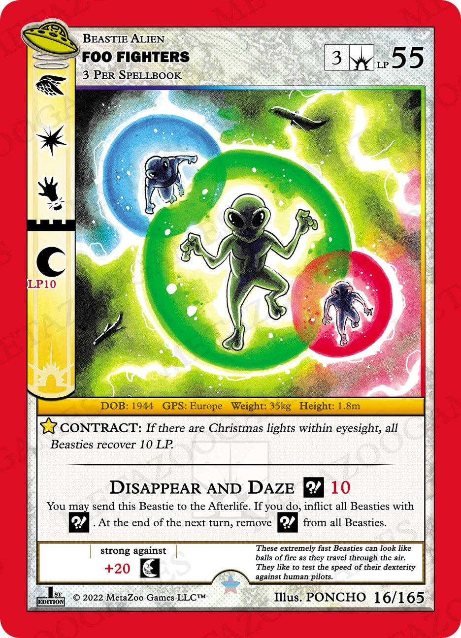 Image for Foo Fighters (UFO: First Edition) (016/165) - MetaZoo