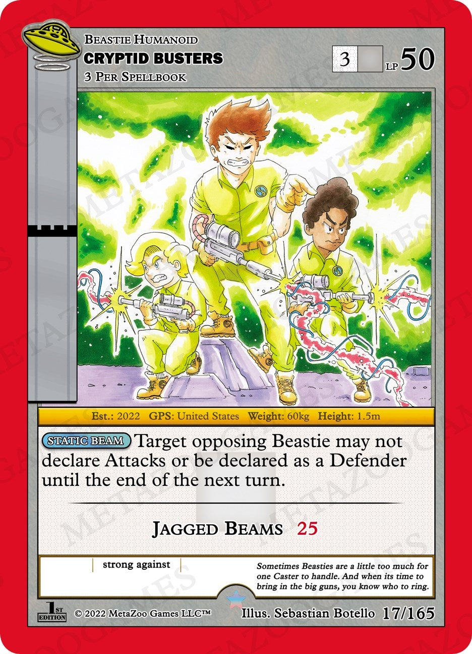 Image for Cryptid Busters (UFO: First Edition) (017/165) - MetaZoo