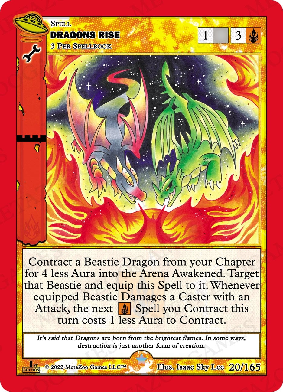 Image for Dragons Rise (UFO: First Edition) (020/165) - MetaZoo