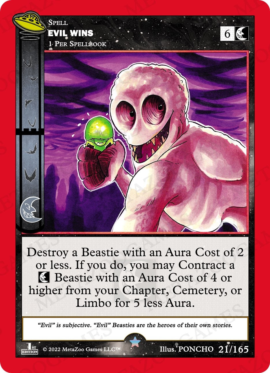 Image for Evil Wins (UFO: First Edition) (021/165) - MetaZoo
