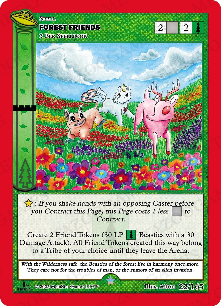 Image for Forest Friends (UFO: First Edition) (022/165) - MetaZoo