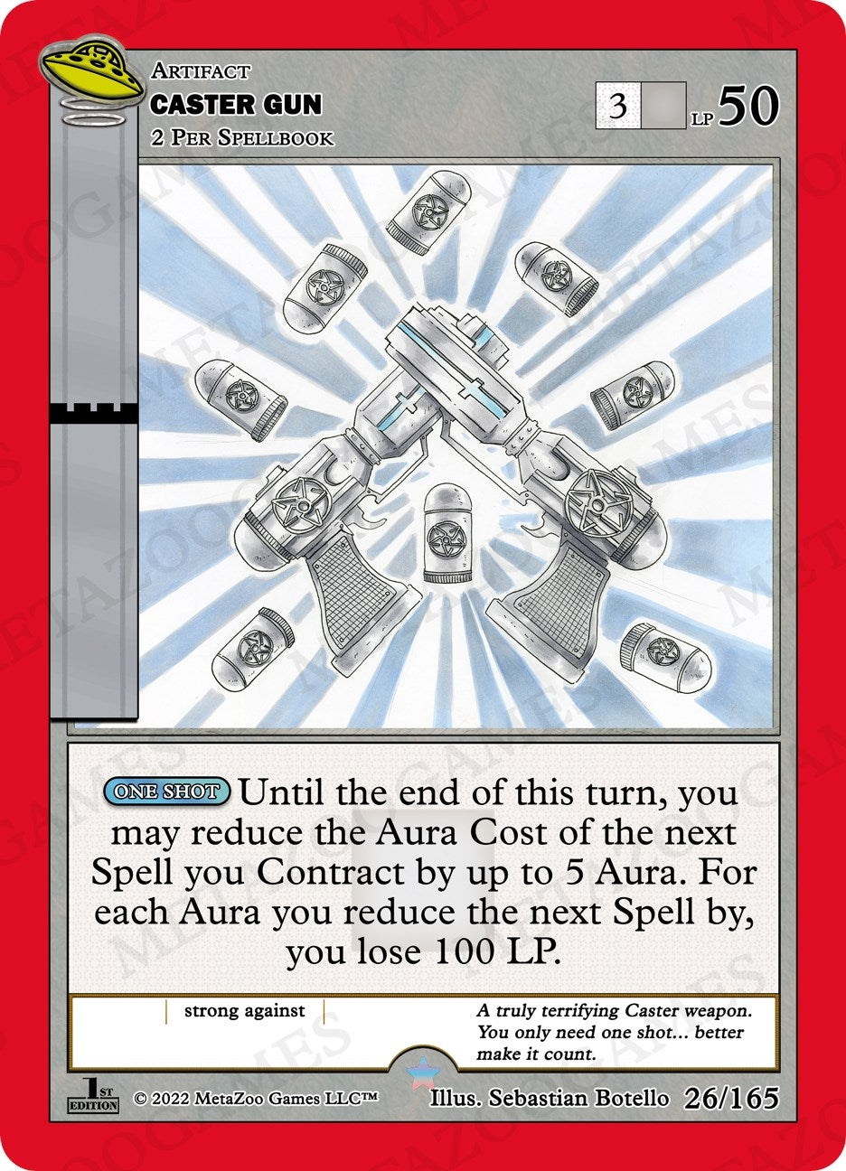 Image for Caster Gun (UFO: First Edition) (026/165) - MetaZoo