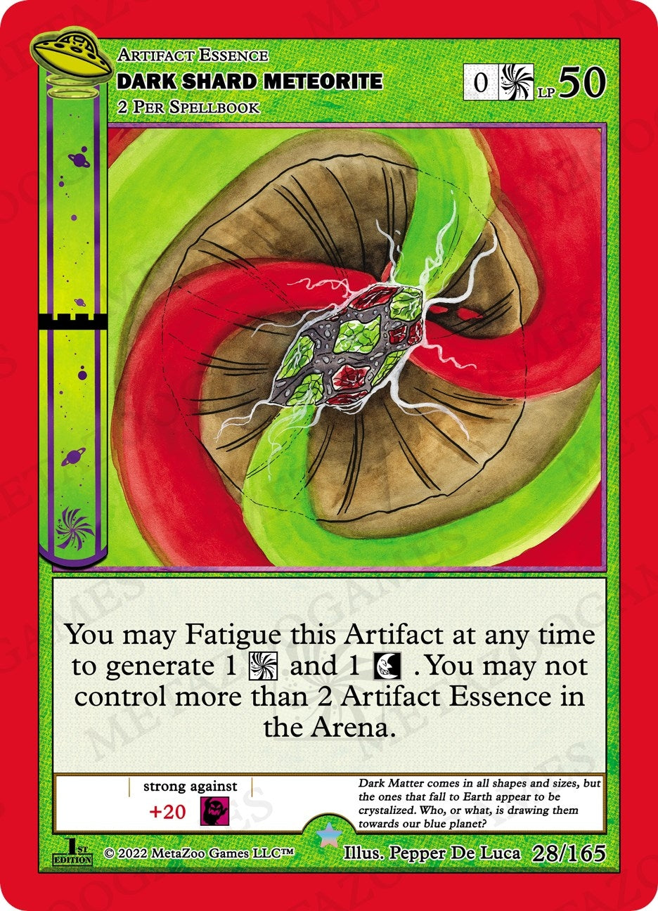 Image for Dark Shard Meteorite (UFO: First Edition) (028/165) - MetaZoo
